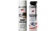 AT Shot ja AT Suuttimien irrotusaine ovat korjaamon tehokaksikko