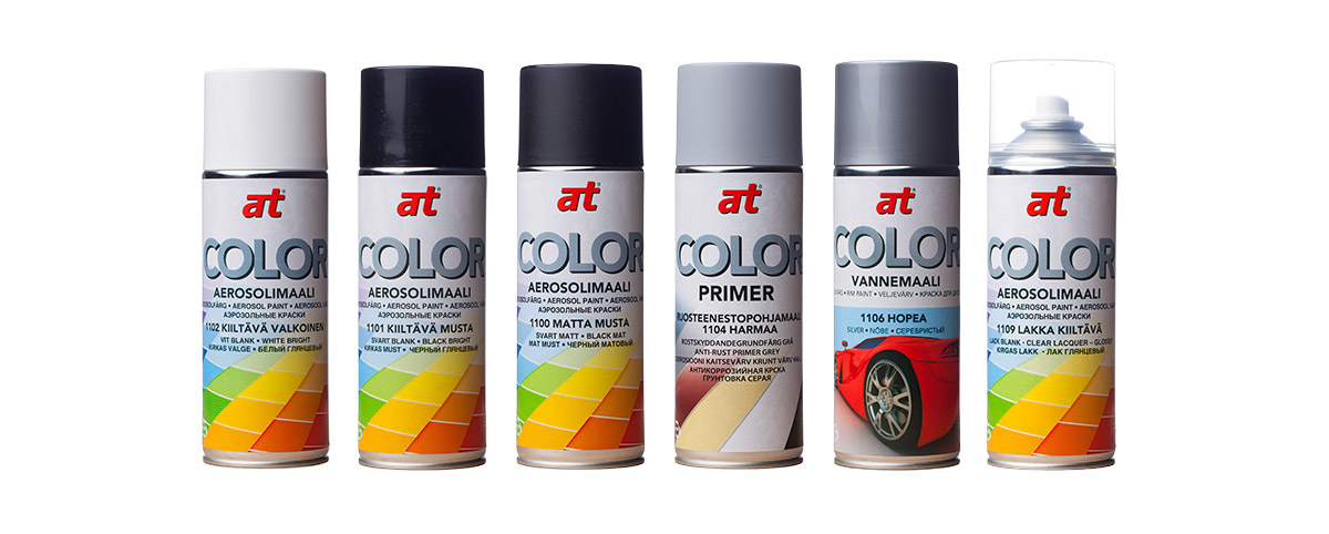 AT Color -aerosolimaalit