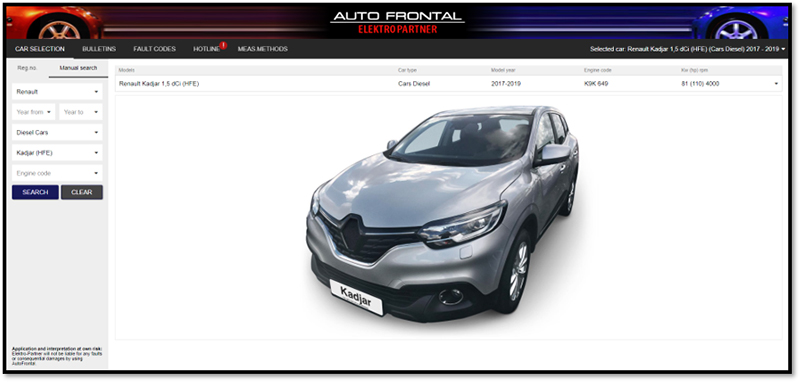 Renault Kadjar AutoFrontal-portaalissa.