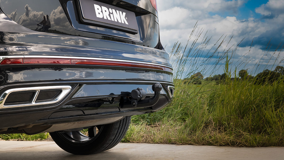 Brink NEXT -vetokoukku käyttövalmiina.