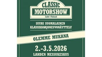 Classic Motorshow 2026 on nostalgian juhlaa