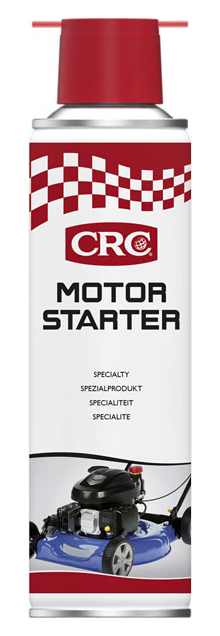 CRC Motor Starter -käynnistysspray 250 ml pullossa.