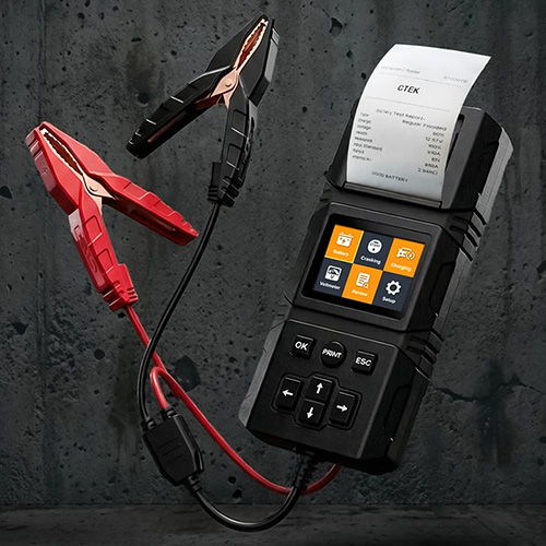 CTEK Battery Tester Pro -akkutesteri tulostimella