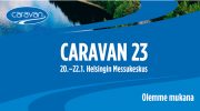 Thule Tepui-kattoteltat esillä Caravan 2023 -messuilla