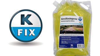 Uutuus! K-FIX Kesälasinpesuneste nyt saatavilla