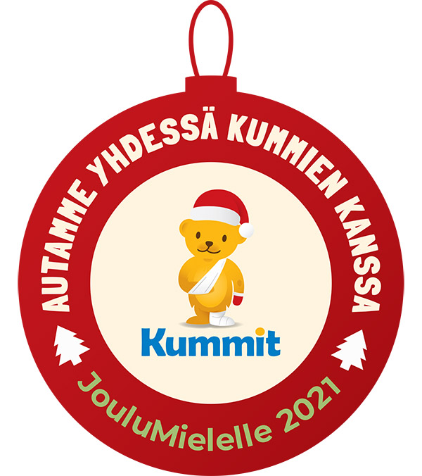 Mukana Kummien JouluMielelle 2021 -keräyksessä.