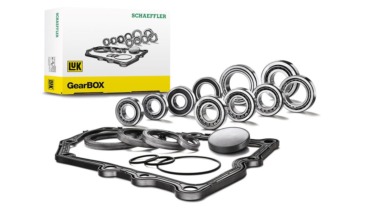 Schaeffler LuK GearBOX -paketin sisältö