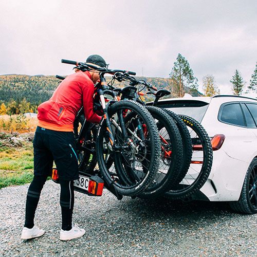 Mont Blaqnc -polkupyöräteline vetokoukkuun