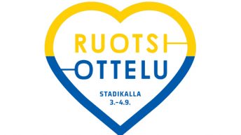Ruotsi-ottelu uusitulla Olympiastadionilla 3.-4.9.2022