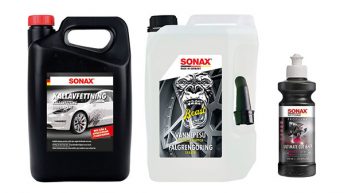 Suosituille SONAX-tuotteille uusia pakkauskokoja