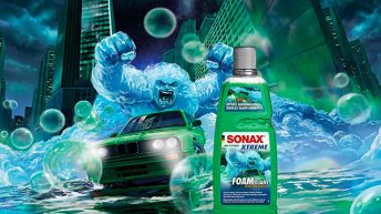 SONAX XTREME Foam Giant on äärimmäisen tehokas vaahtoshampoo