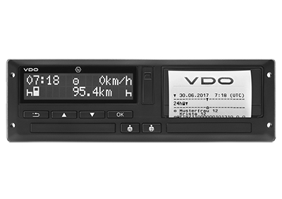 DTCO 3.0A on nykyaikainen VDO-ajopiirturi.