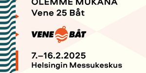 Vene 25 Båt -messut jälleen Helsingin Messukeskuksessa