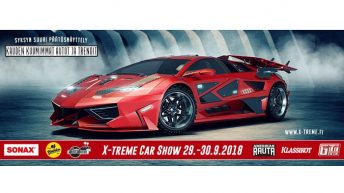 X-treme Car Show viikonloppuna Lahdessa!