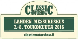 Classic Motorshow tulevana viikonloppuna Lahdessa