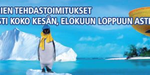 Kompressorien tehdastoimitukset rahtivapaasti Kahalta koko kesän, elokuun loppuun asti