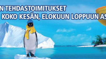 Kompressorien tehdastoimitukset rahtivapaasti Kahalta koko kesän, elokuun loppuun asti