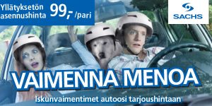 Sachs -iskarikampanja alkaa!
